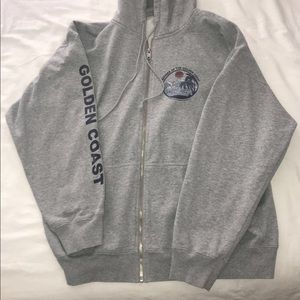 Oversized brandy Melville zip up